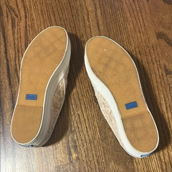 Keds Pink Rifle Paper Co. Pattern Slip-On Size 9 - Picture 6 of 7